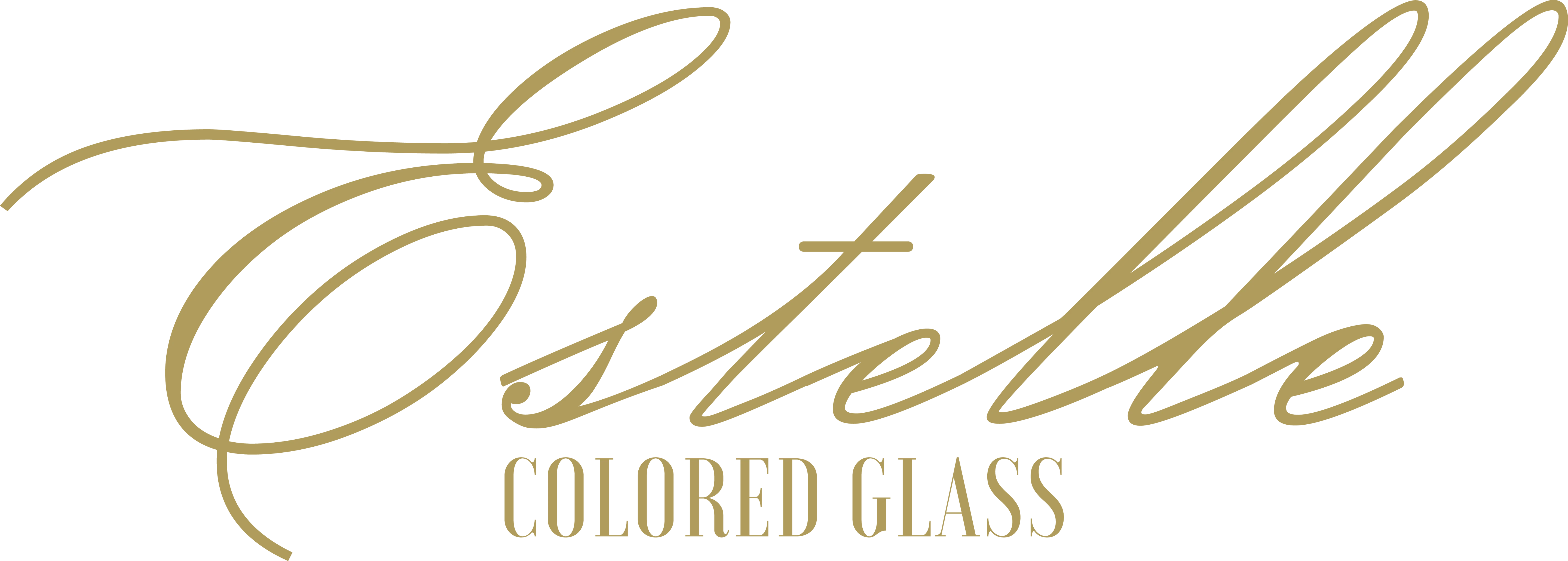 Estelle Colored Glass